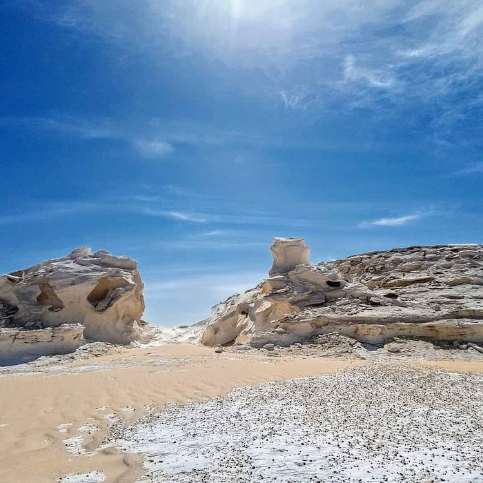 camping in white desert Egypt
